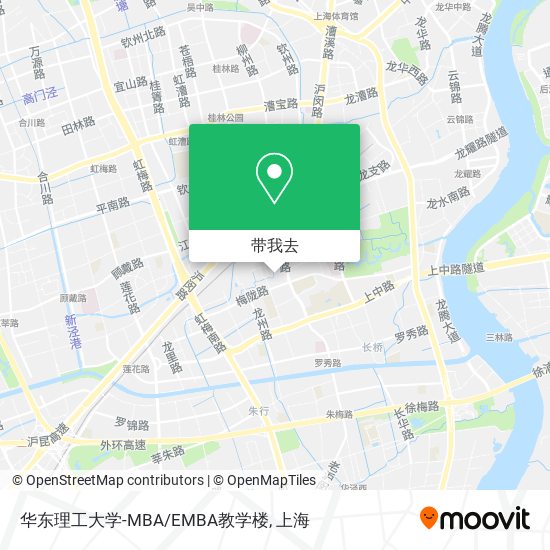 华东理工大学-MBA/EMBA教学楼地图