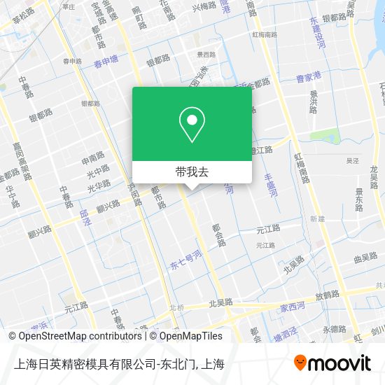 上海日英精密模具有限公司-东北门地图