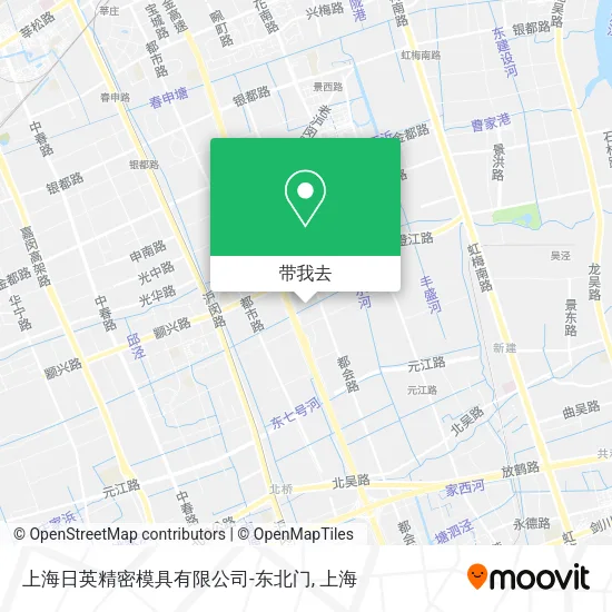 上海日英精密模具有限公司-东北门地图