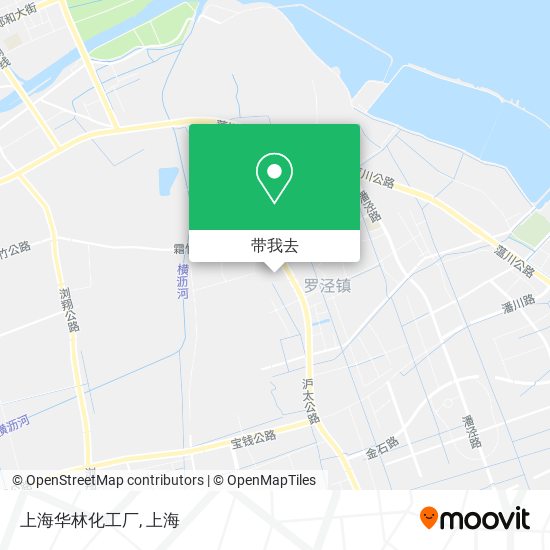 上海华林化工厂地图