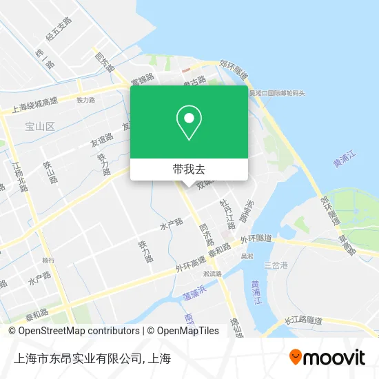 上海市东昂实业有限公司地图