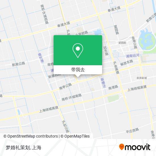 梦婚礼策划地图