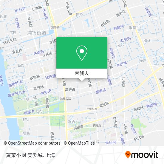 蒸菜小厨 美罗城地图