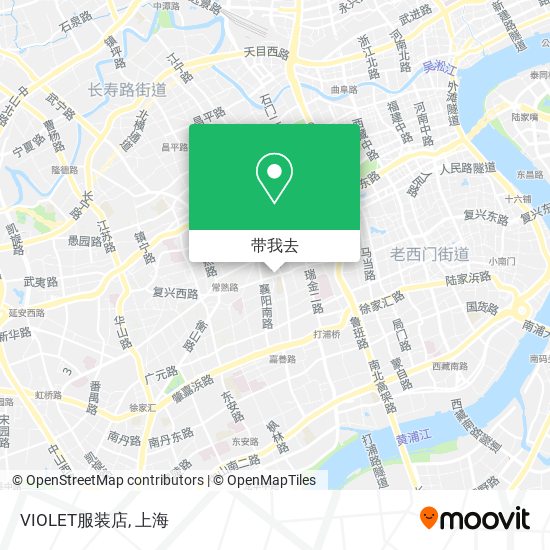 VIOLET服装店地图