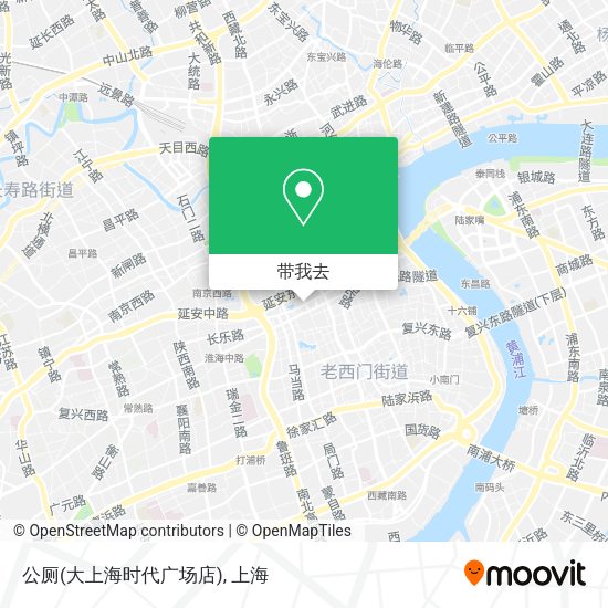 公厕(大上海时代广场店)地图