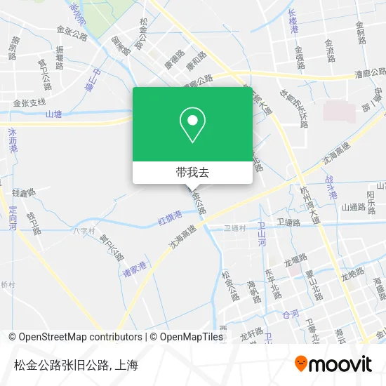 松金公路张旧公路地图