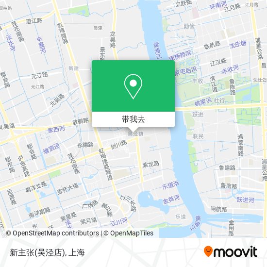 新主张(吴泾店)地图