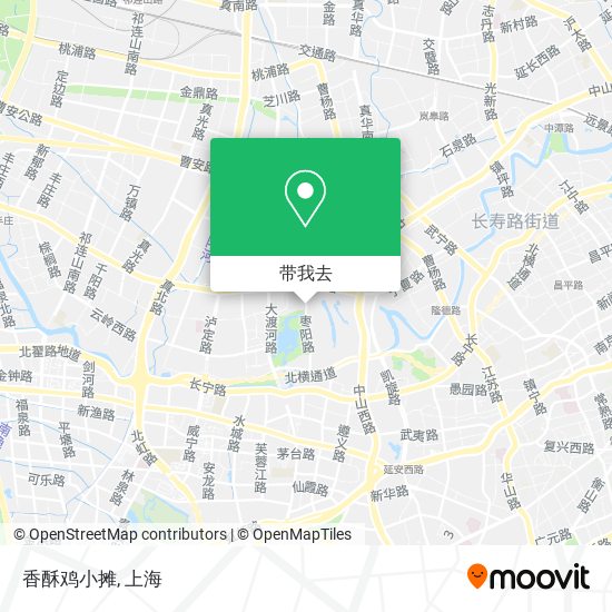 香酥鸡小摊地图