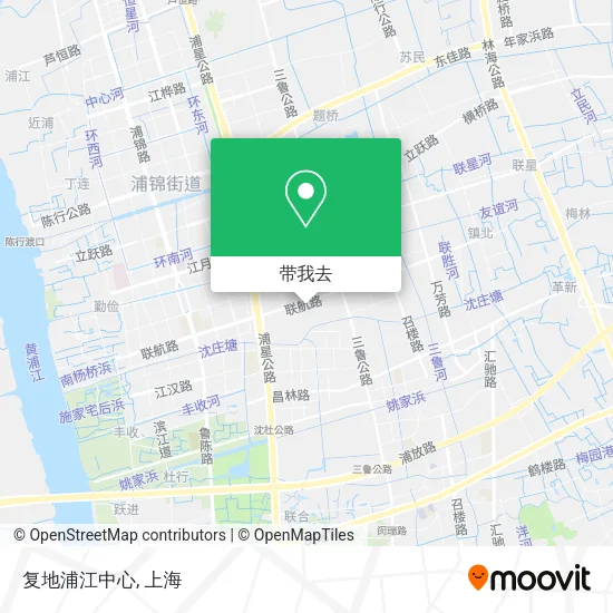 复地浦江中心地图