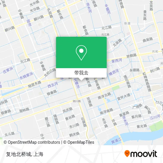 复地北桥城地图