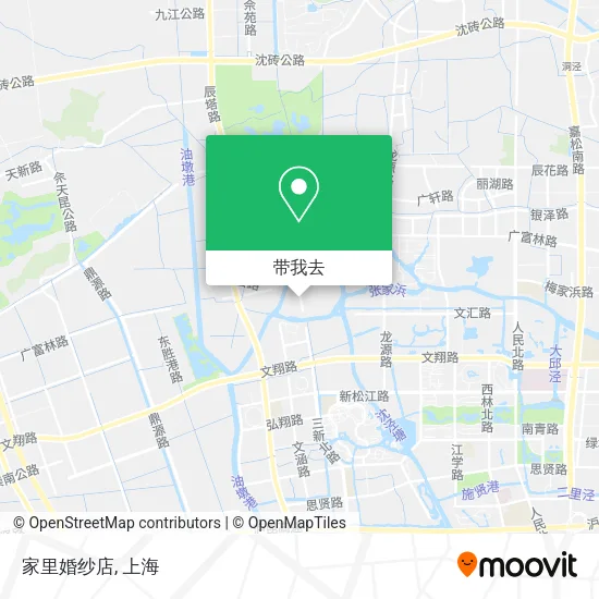 家里婚纱店地图