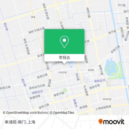 奉浦苑-南门地图