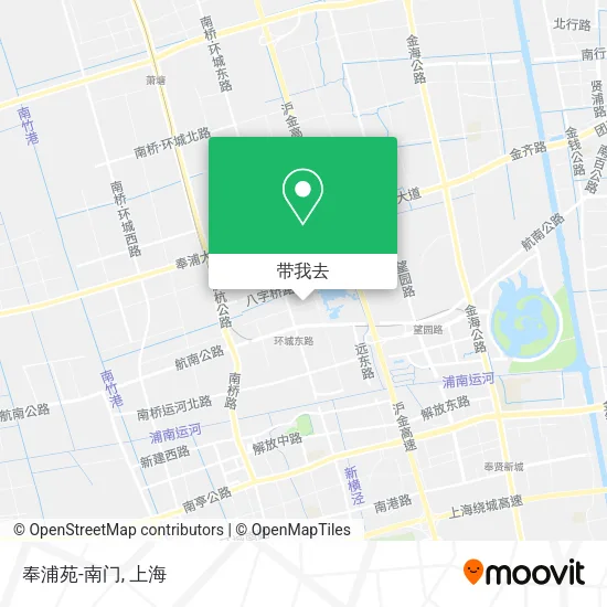 奉浦苑-南门地图
