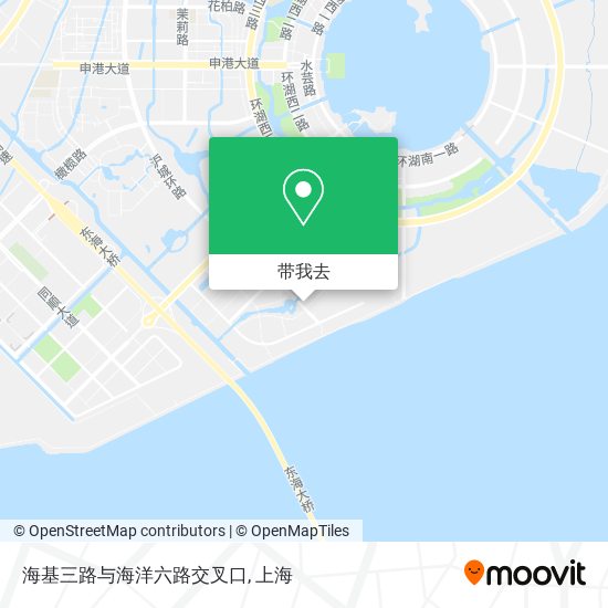 海基三路与海洋六路交叉口地图