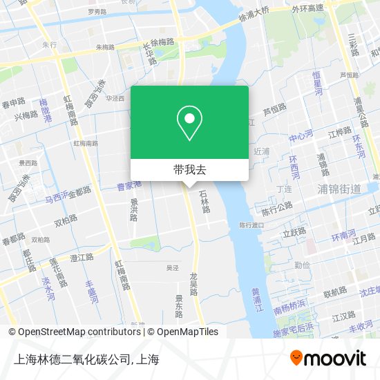 上海林德二氧化碳公司地图