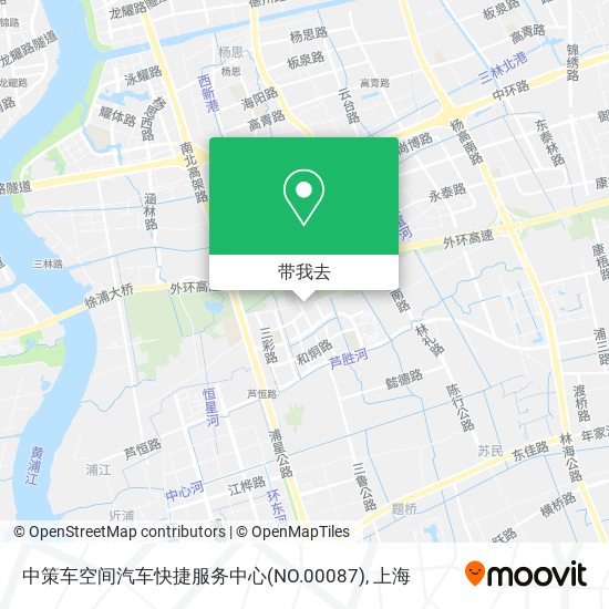 中策车空间汽车快捷服务中心(NO.00087)地图