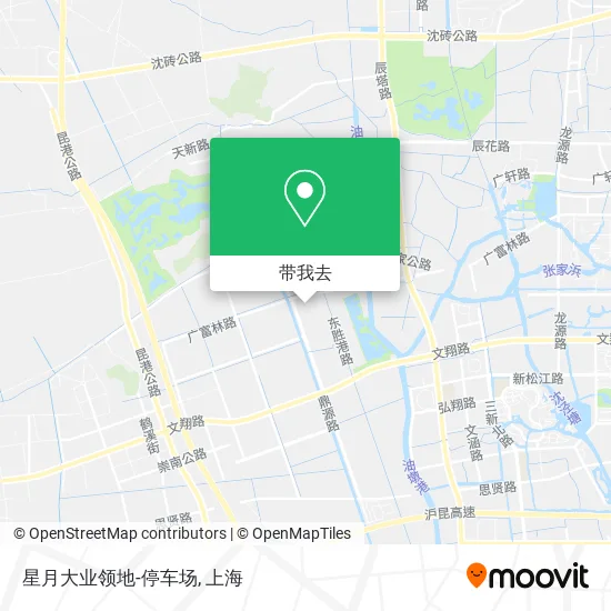 星月大业领地-停车场地图