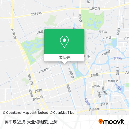 停车场(星月·大业领地西)地图