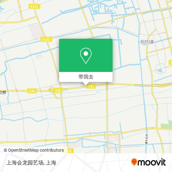 上海会龙园艺场地图
