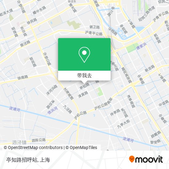 亭知路招呼站地图