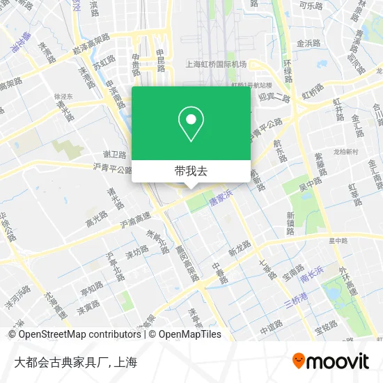 大都会古典家具厂地图