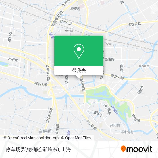 停车场(凯德·都会新峰东)地图