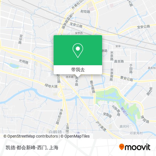 凯德·都会新峰-西门地图