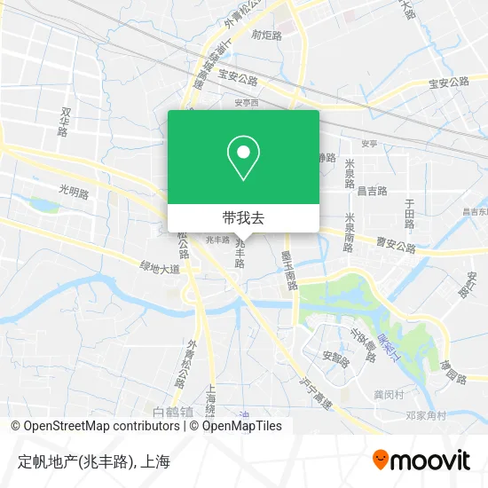 定帆地产(兆丰路)地图