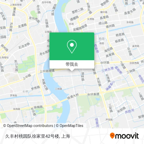久丰村桃园队徐家里42号楼地图