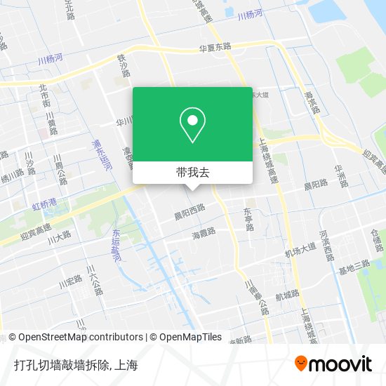 打孔切墙敲墙拆除地图