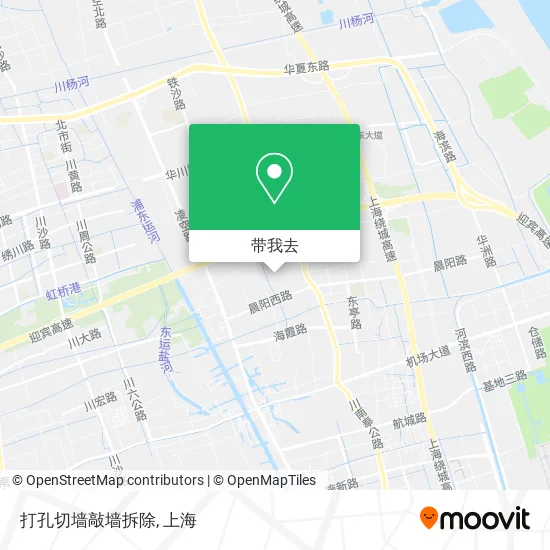 打孔切墙敲墙拆除地图