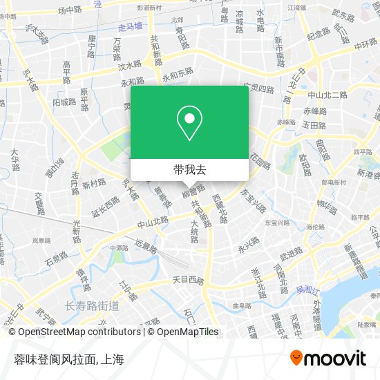 蓉味登阆风拉面地图
