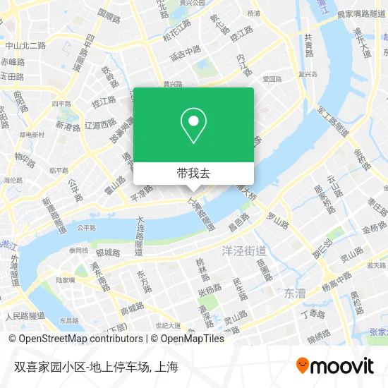 双喜家园小区-地上停车场地图