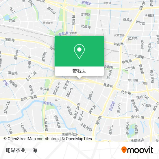 珊瑚茶业地图