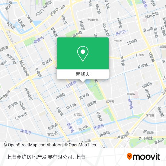 上海金沪房地产发展有限公司地图