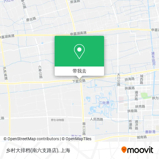乡村大排档(南六支路店)地图
