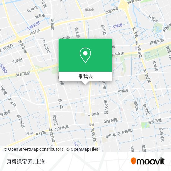 康桥绿宝园地图