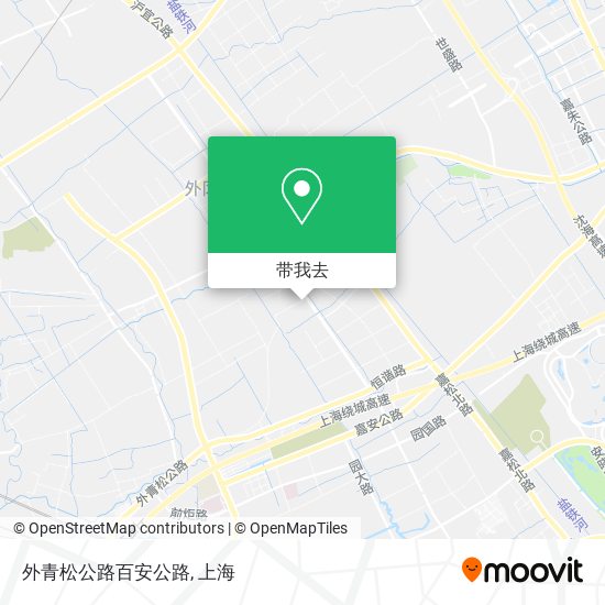 外青松公路百安公路地图