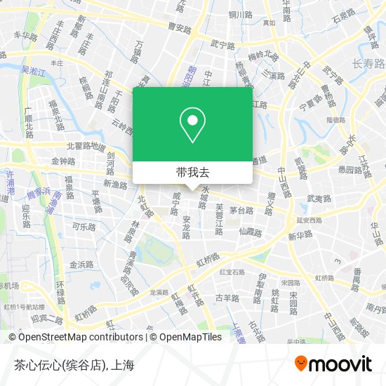 茶心伝心(缤谷店)地图
