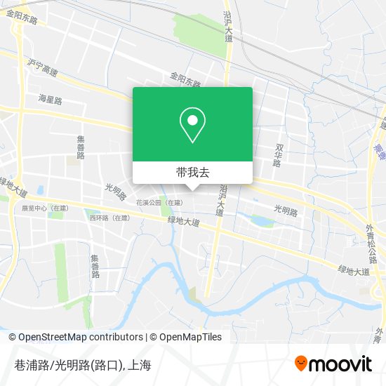 巷浦路/光明路(路口)地图