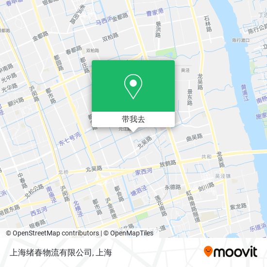 上海绪春物流有限公司地图