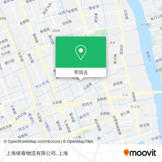 上海绪春物流有限公司地图