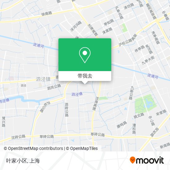 叶家小区地图