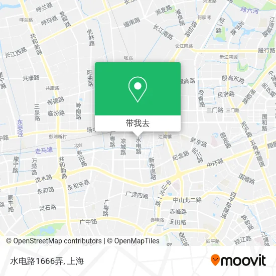 水电路1666弄地图