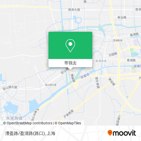 漕盈路/盈清路(路口)地图