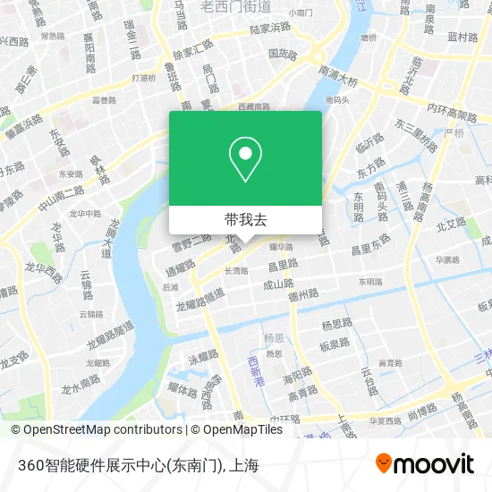360智能硬件展示中心(东南门)地图