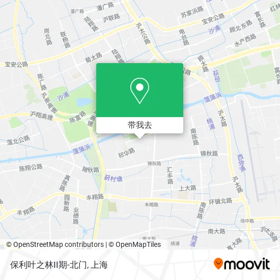 保利叶之林II期-北门地图