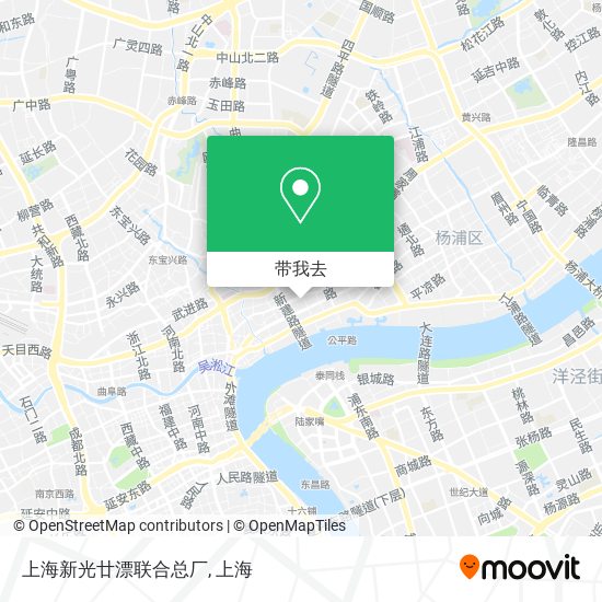 上海新光廿漂联合总厂地图
