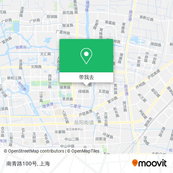 南青路100号地图