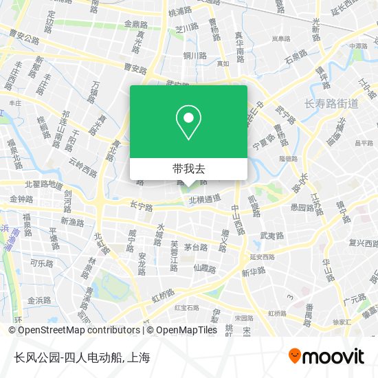 长风公园-四人电动船地图